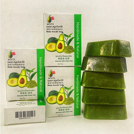 Monta Avocado Soap : Avocado with Green Tea