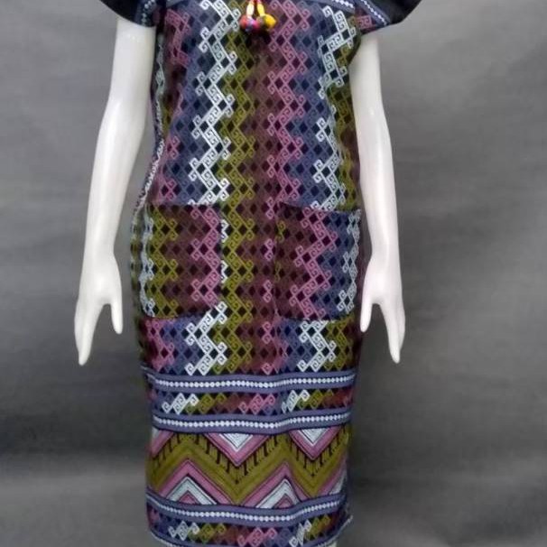 Lanna print dress